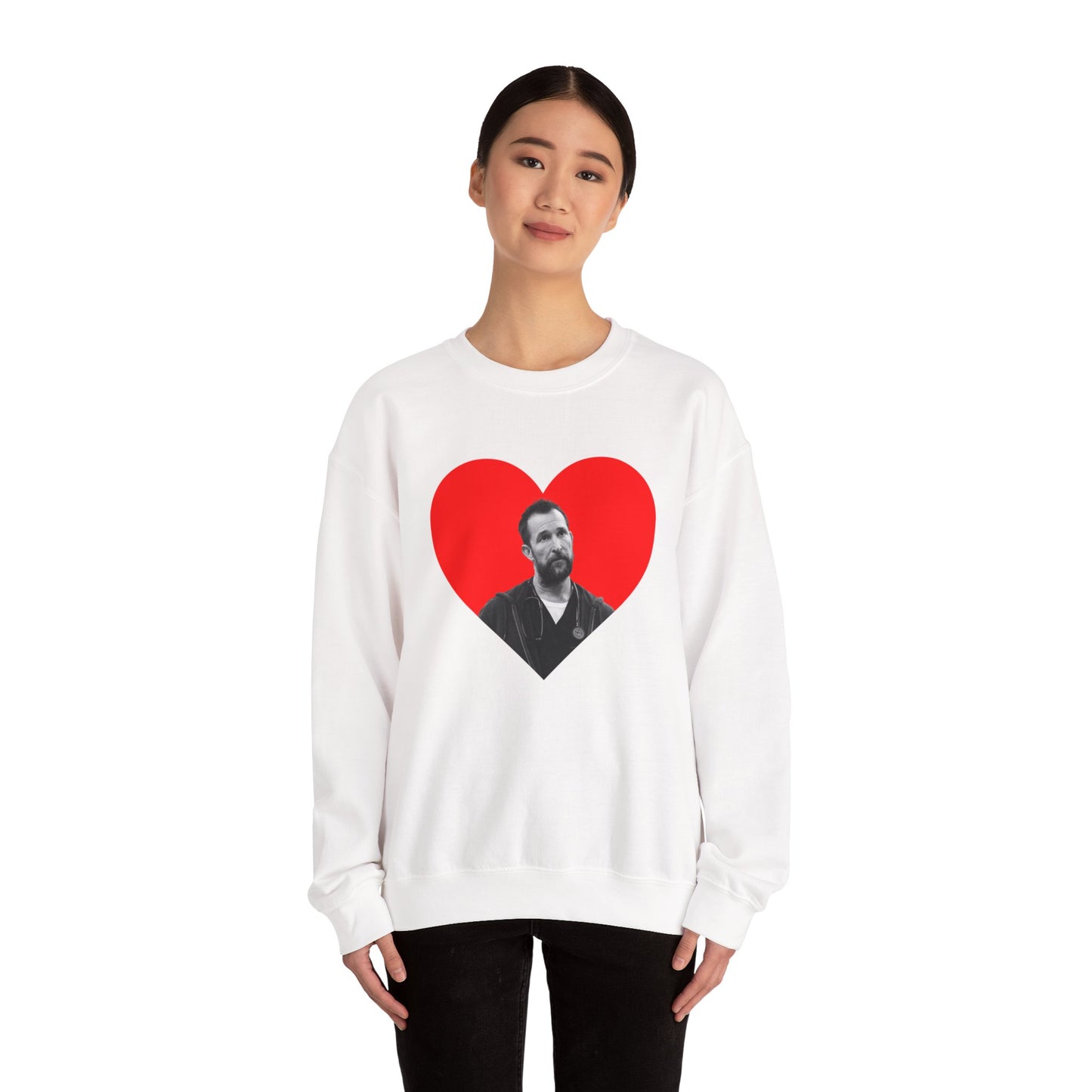 Dr. Robby Hearts Crewneck
