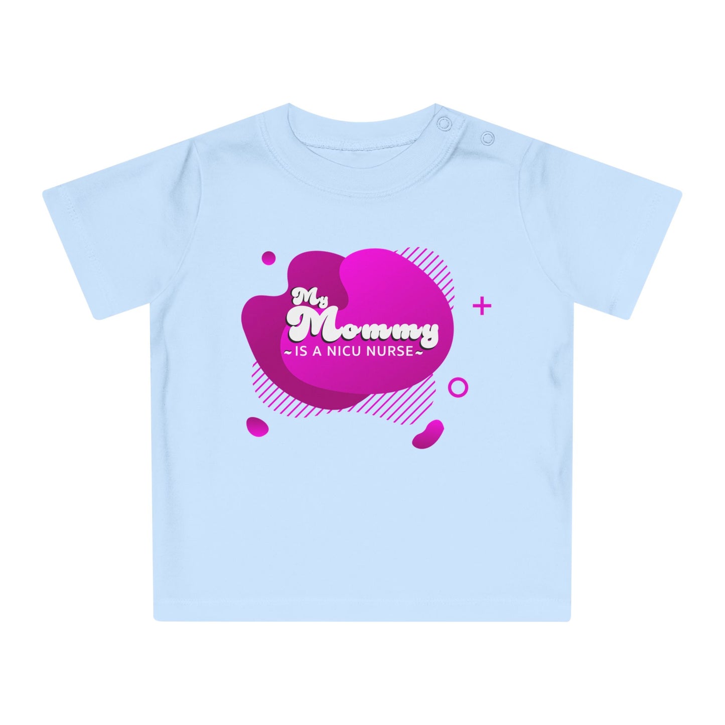 'My Mommy is a NICU Nurse' Baby T-Shirt, Cute Baby Outfit, Newborn Gift, Mother's Day Gift, NICU Awareness Clothing, Baby Shower Gift