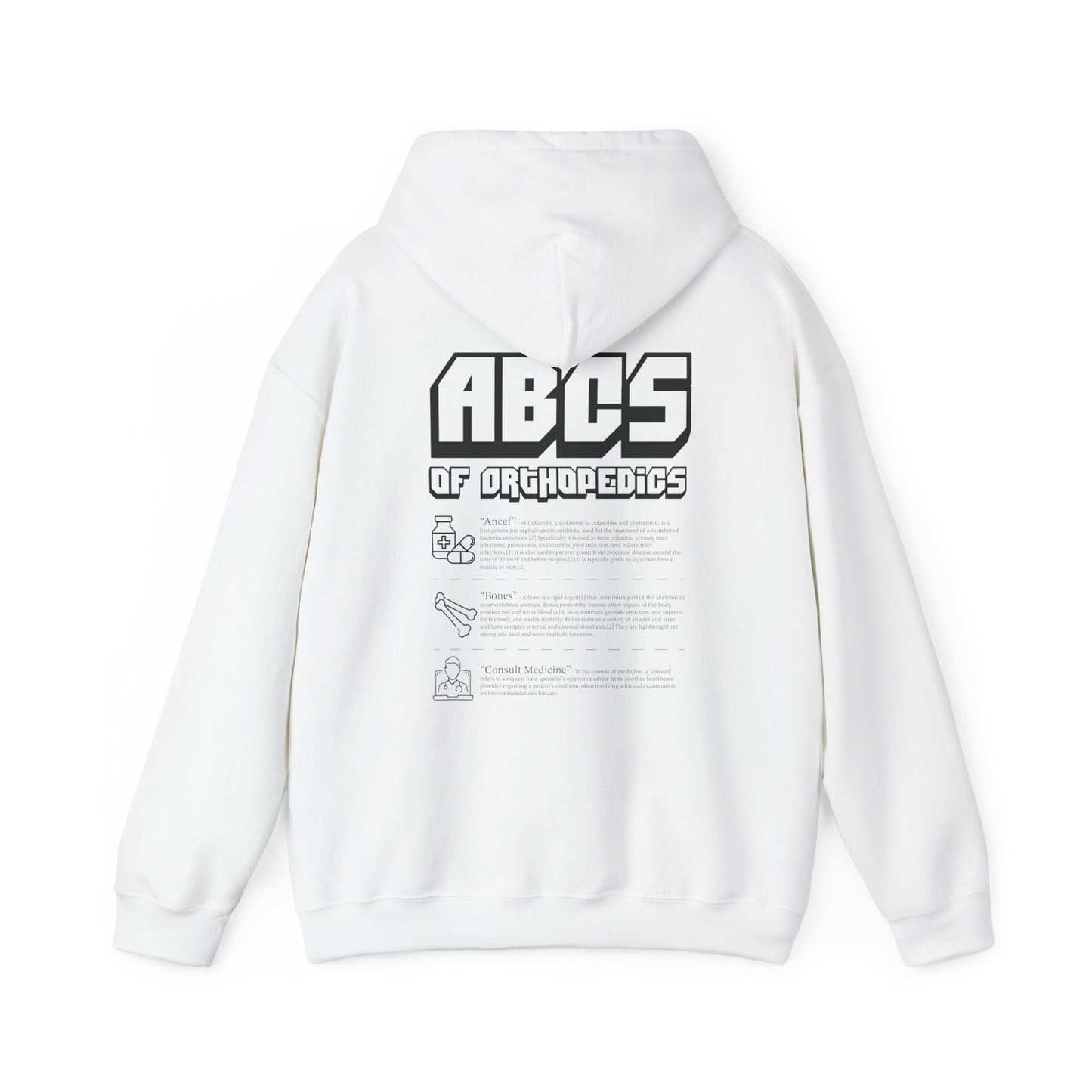 ABCs of Ortho hoodie