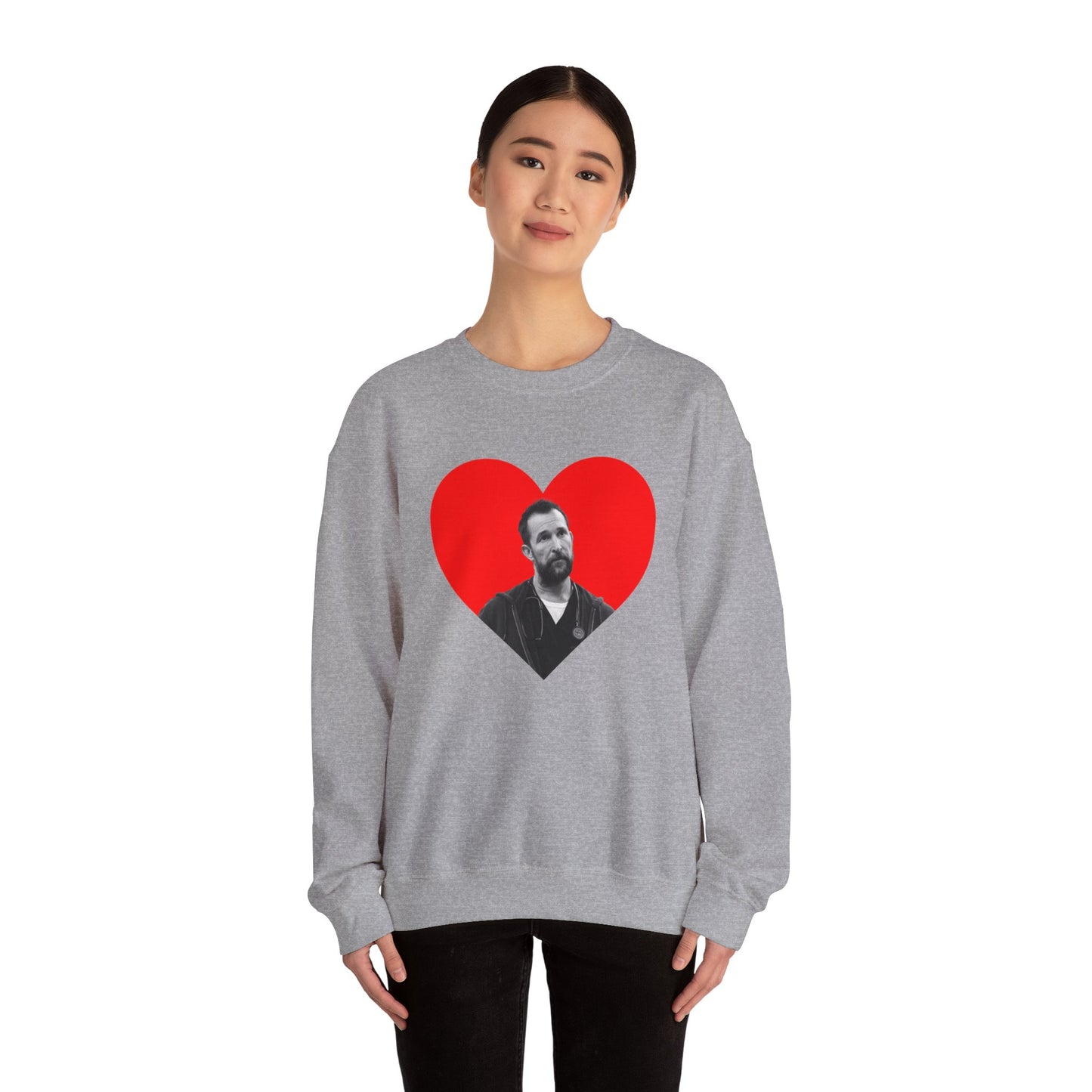 Dr. Robby Hearts Crewneck