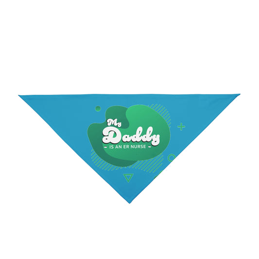 'My Daddy is an ER Nurse' Pet Bandana