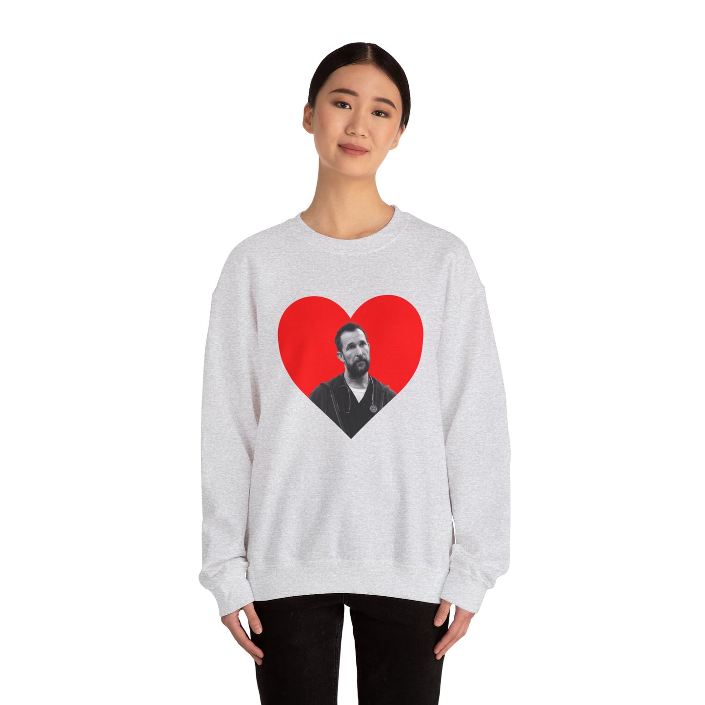 Dr. Robby Hearts Crewneck