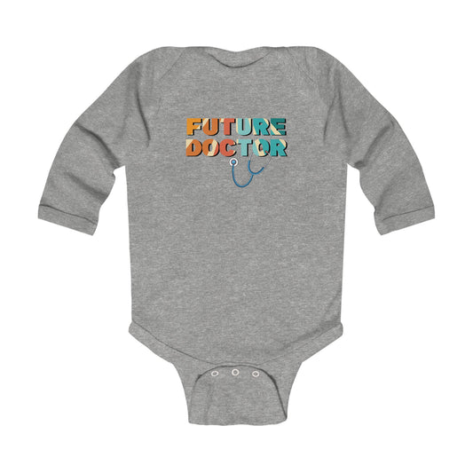'Future Doctor' Infant Long Sleeve Bodysuit