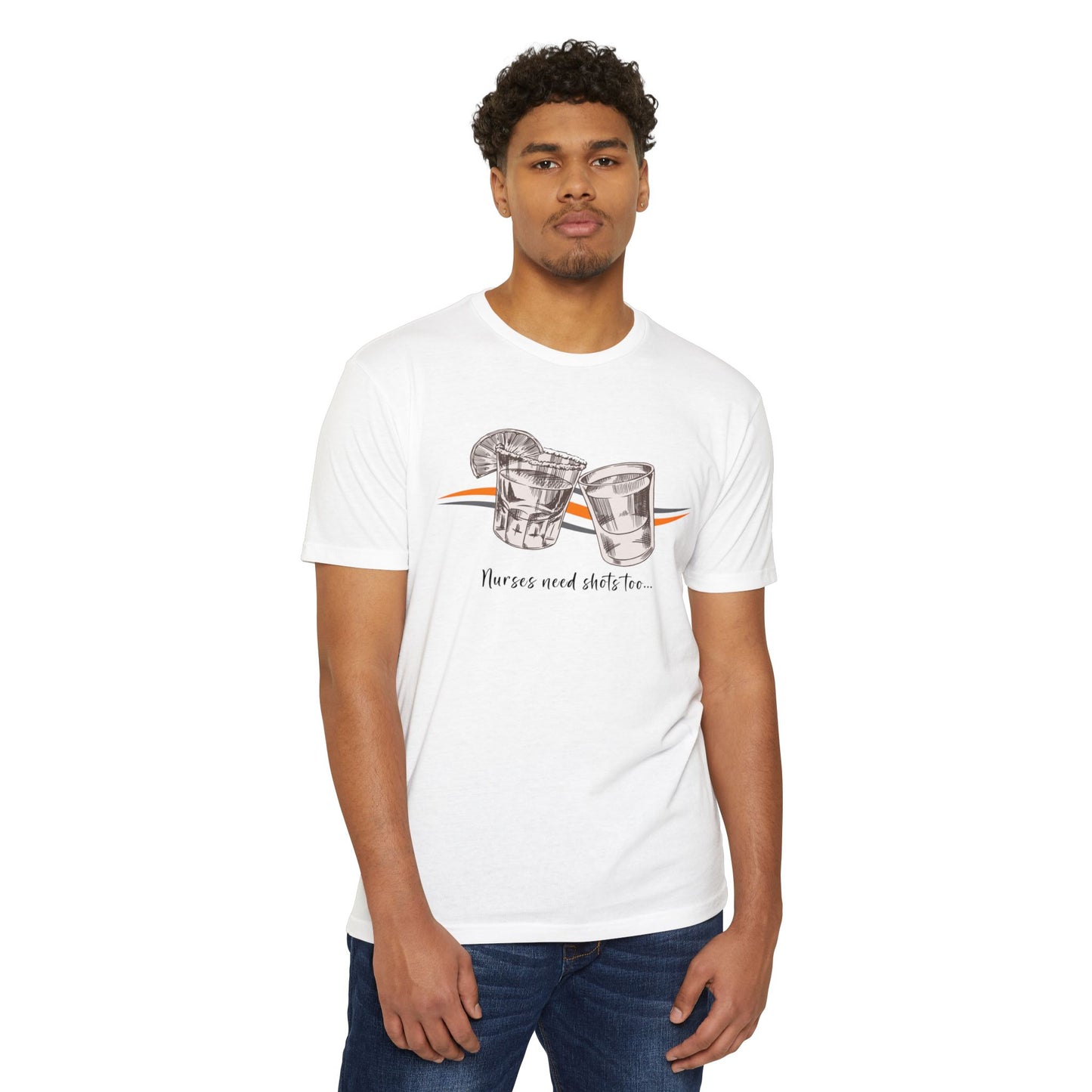 'Nurses Need Shots Too' Unisex T-shirt