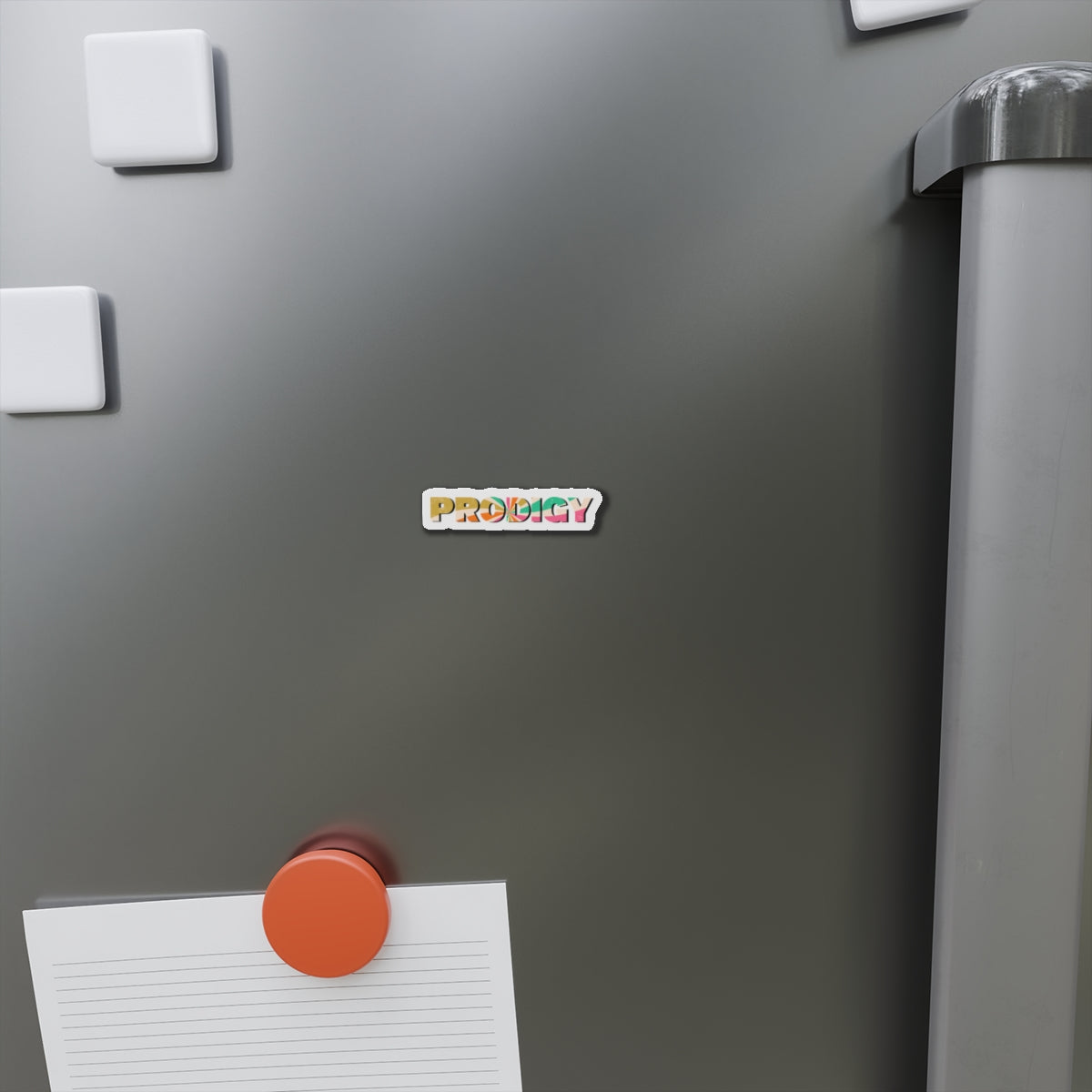 Colorful 'Prodigy' Die-Cut Magnets