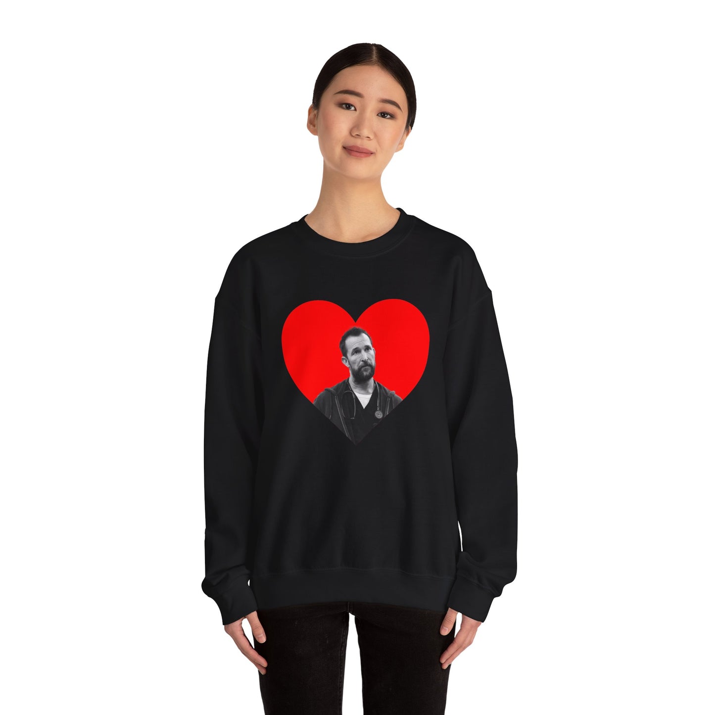 Dr. Robby Hearts Crewneck