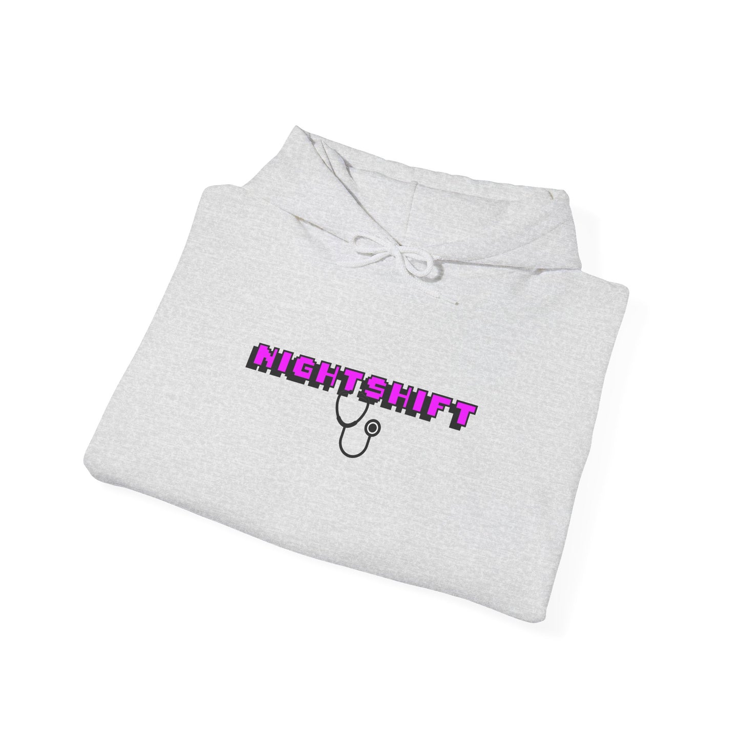 'Night Shift' Hoodie for Medical Professionals | Cozy Unisex Hoodie