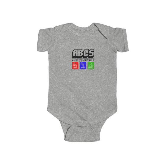 "ABCs of Orthopedics" Baby Onesie