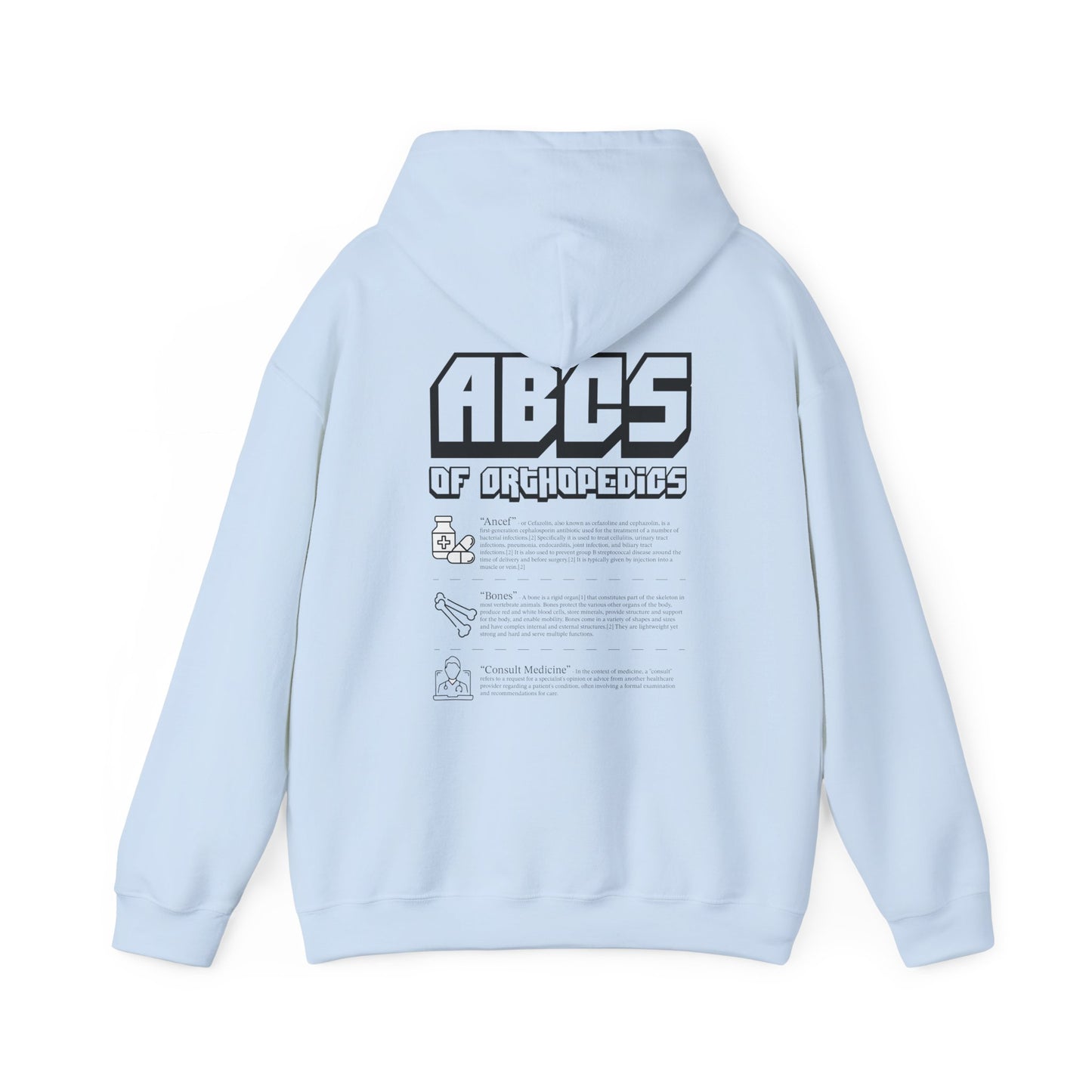 ABCs of Ortho hoodie