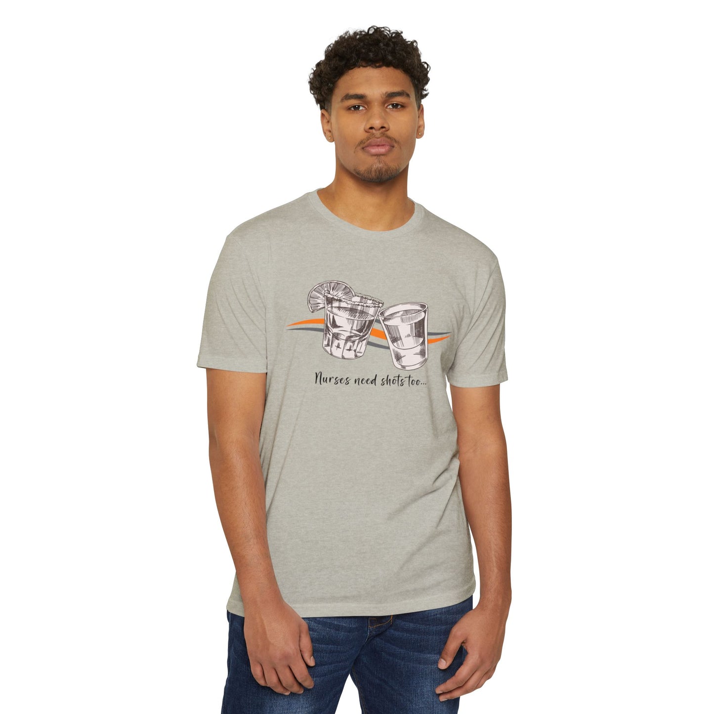 'Nurses Need Shots Too' Unisex T-shirt