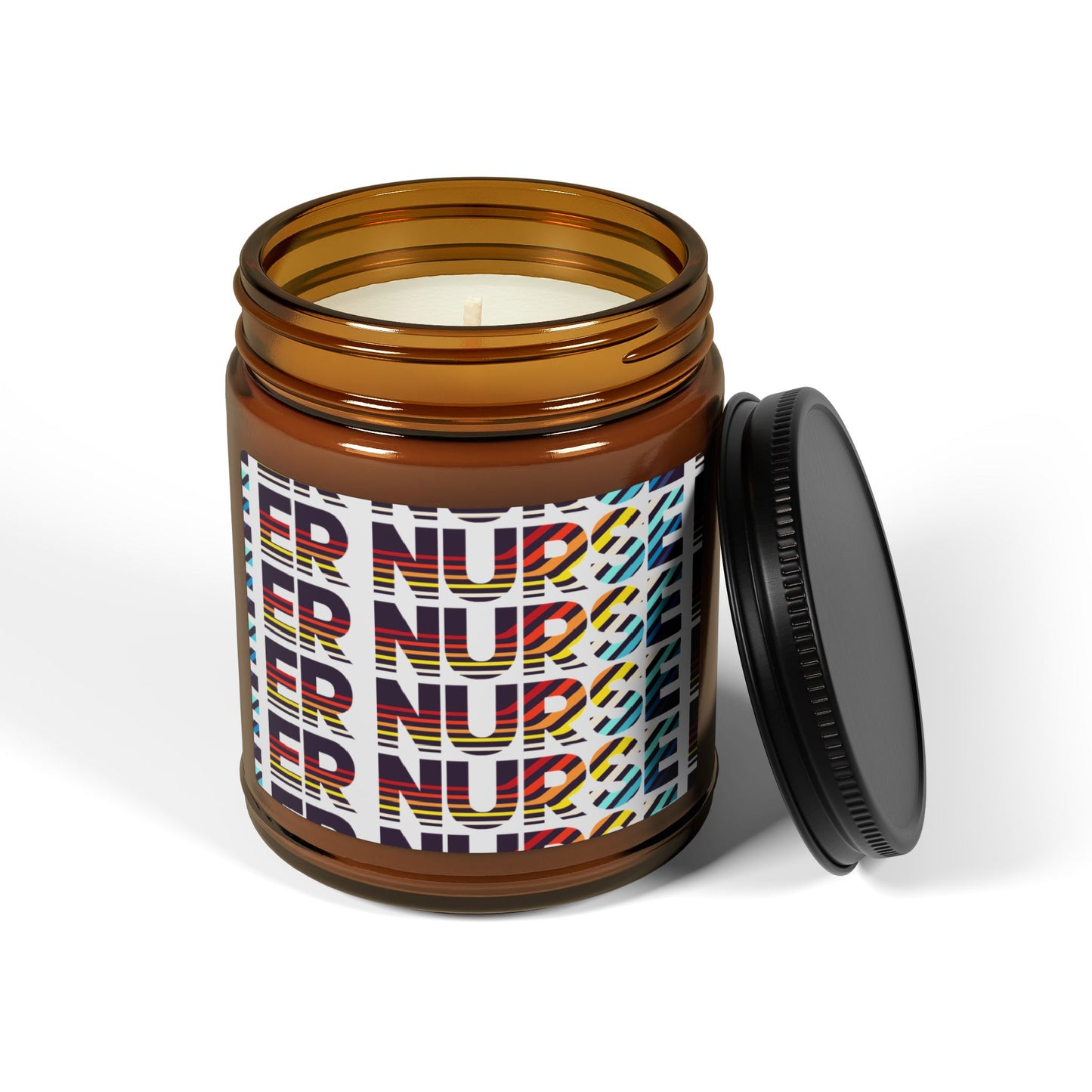 ER NURSE Scented Soy Candle, Aromatherapy Gift, Home Decor, Self-Care, Eco-Friendly