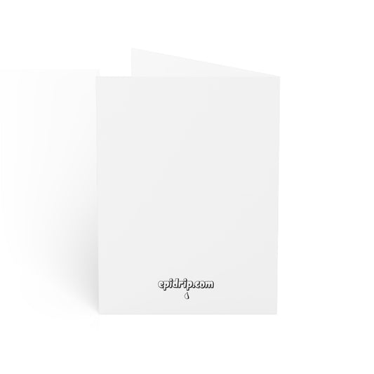 "Life is hard...being a nurse is harder." Nurse Inspired Greeting Card