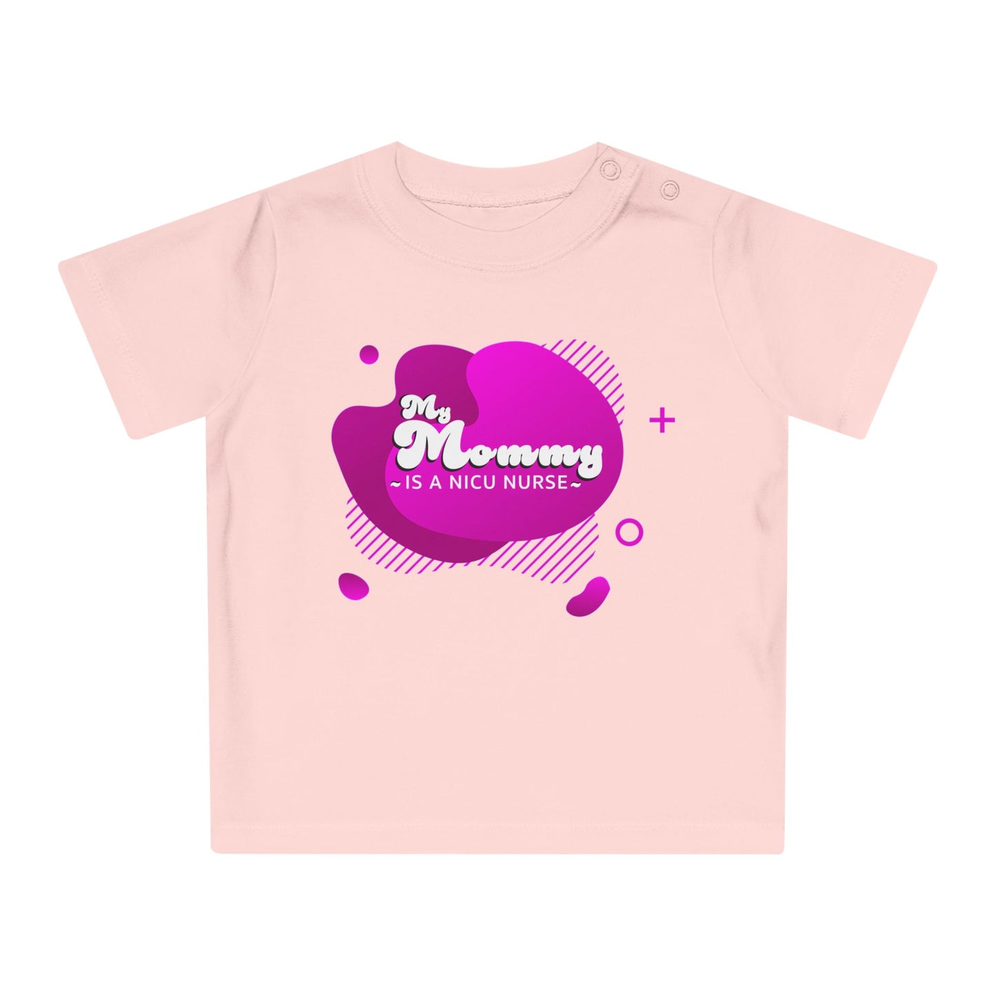 'My Mommy is a NICU Nurse' Baby T-Shirt, Cute Baby Outfit, Newborn Gift, Mother's Day Gift, NICU Awareness Clothing, Baby Shower Gift