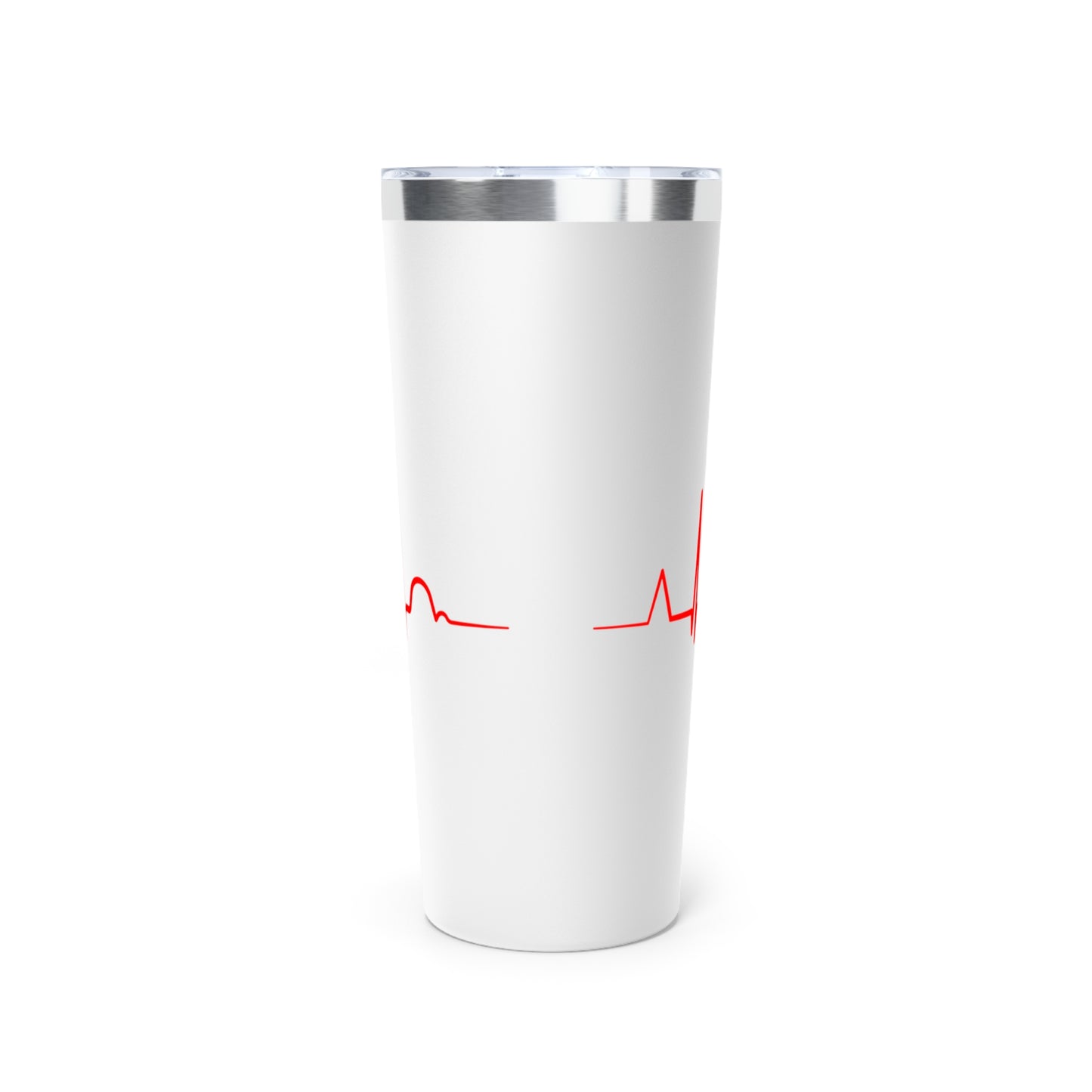Heart Rate Copper Tumbler - Perfect for Nurses, Doctors, Valentine's Day, Medical Professionals, Gift for Her, Insulated Mug