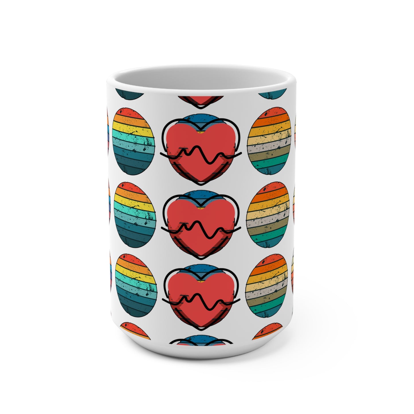 Heartbeat Retro Mug