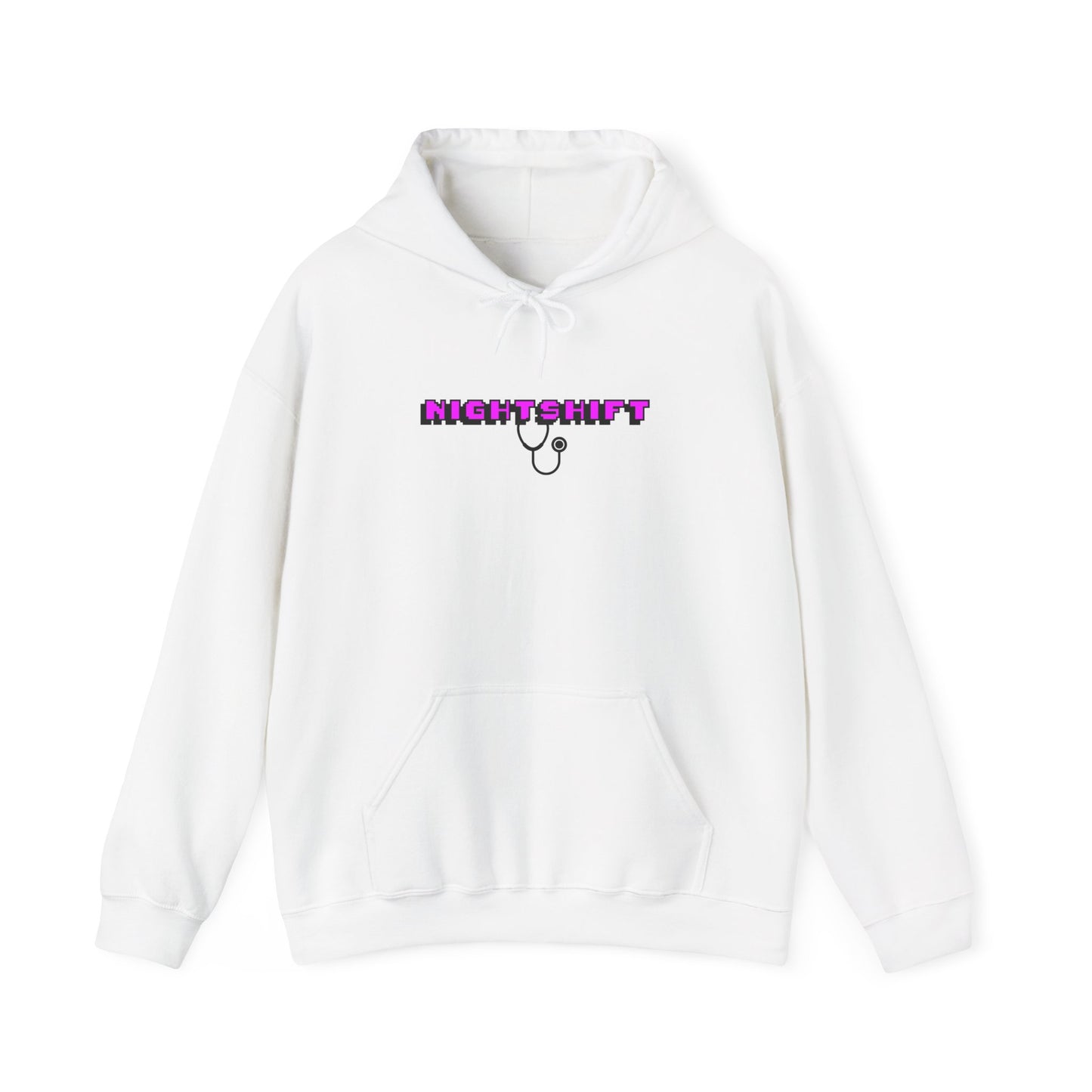'Night Shift' Hoodie for Medical Professionals | Cozy Unisex Hoodie