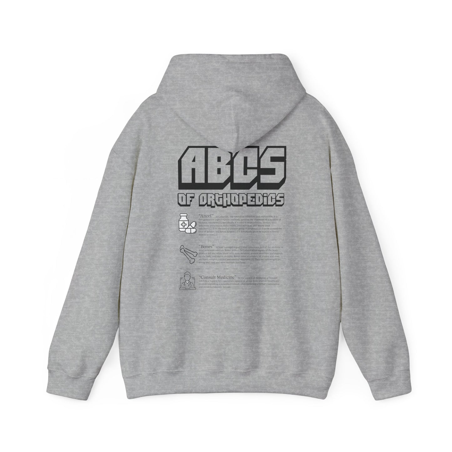 ABCs of Ortho hoodie