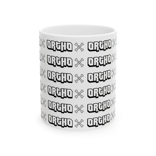 Gothic Style Ceramic Mug - Unique 11oz & 15oz Drinkware for Orthopedics Enthusiasts