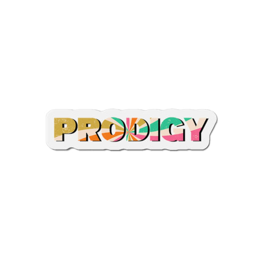 Colorful 'Prodigy' Die-Cut Magnets