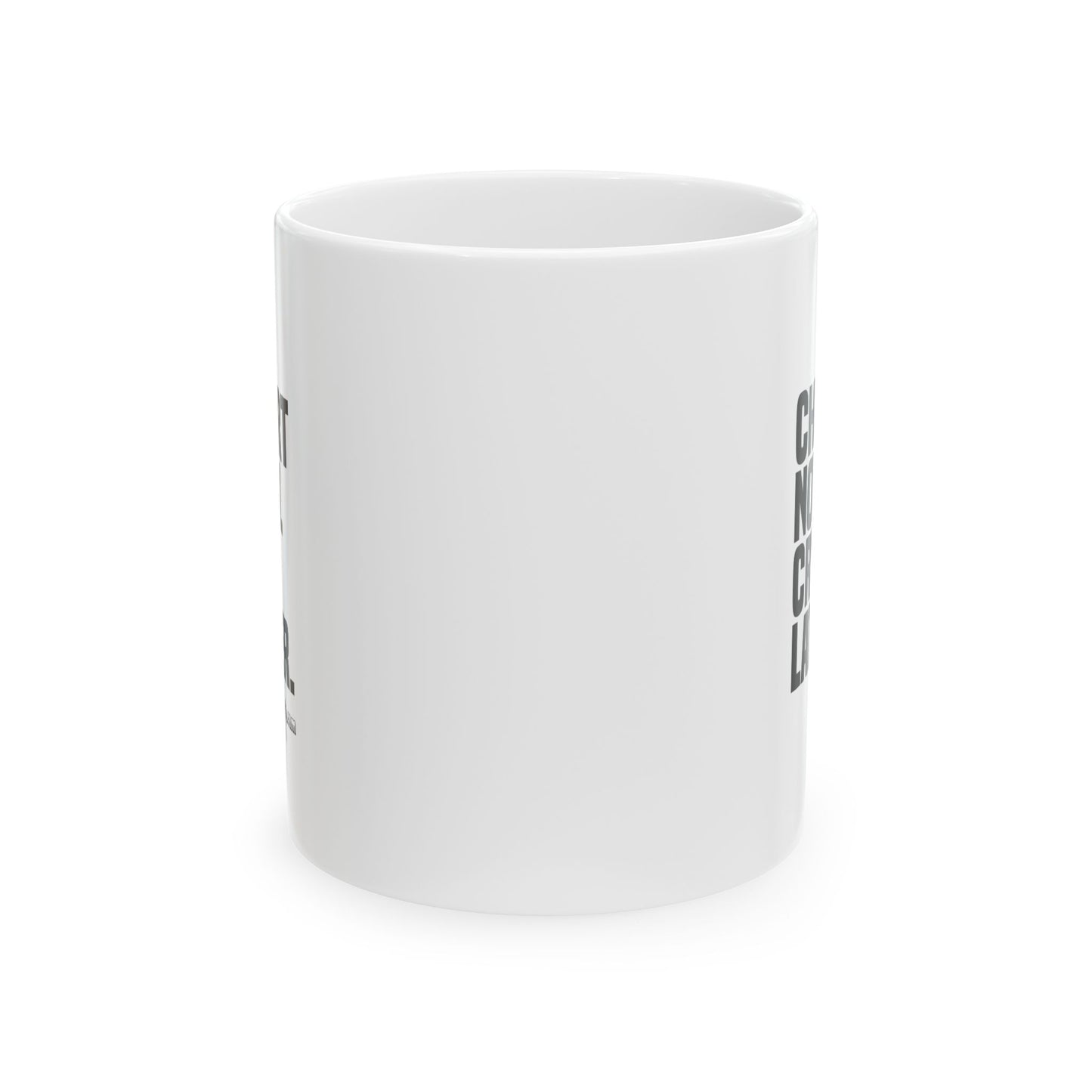 "Chart Now. Cry Later" Ceramic Mug - 11oz & 15oz | Daily Motivation