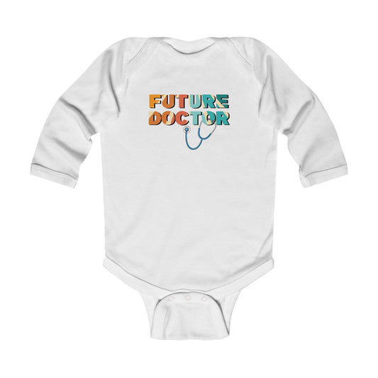 'Future Doctor' Infant Long Sleeve Bodysuit