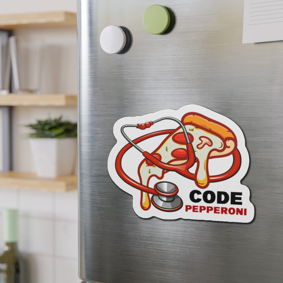 When Admin pays you in pizza - 'Code Pepperoni' Magnet