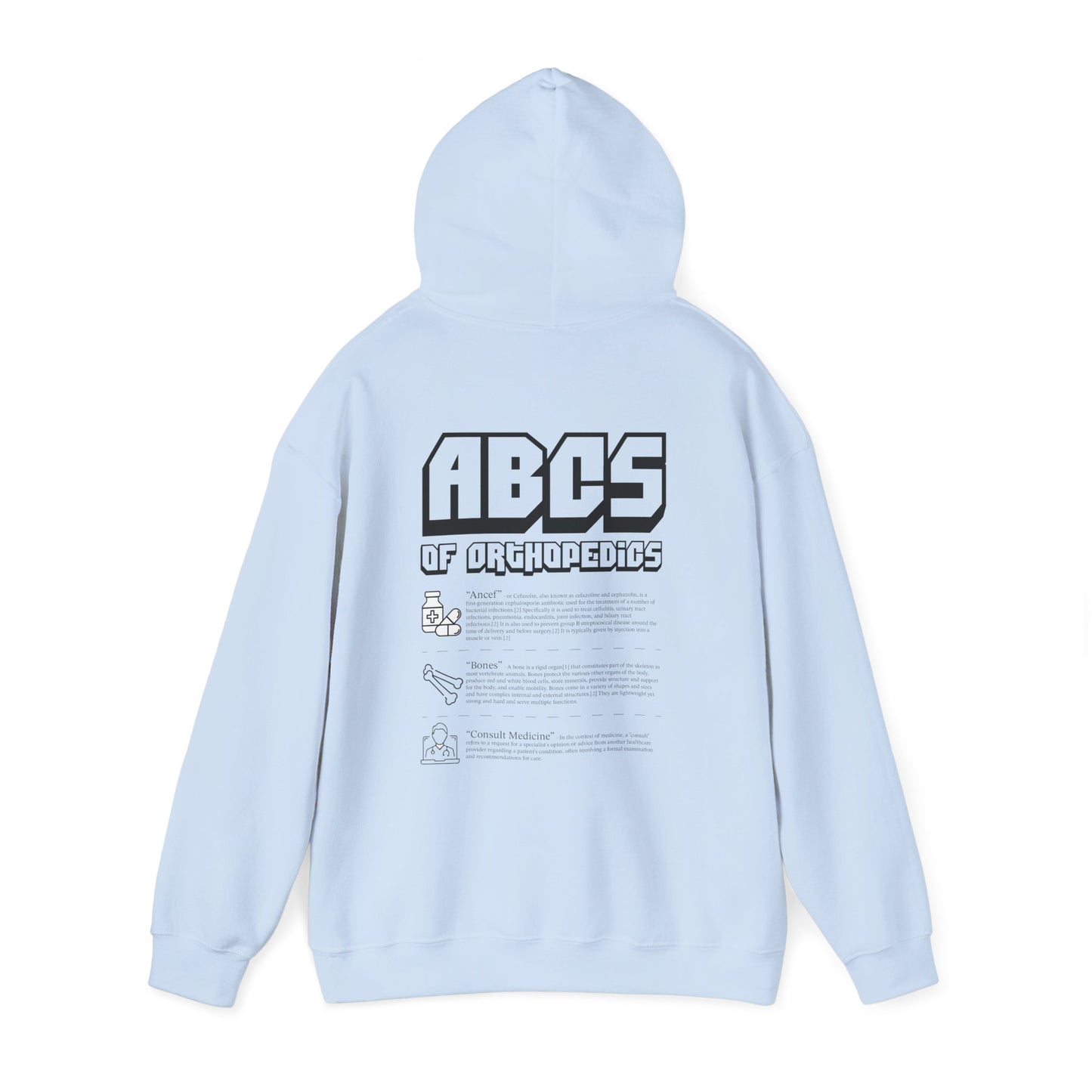 ABCs of Ortho hoodie
