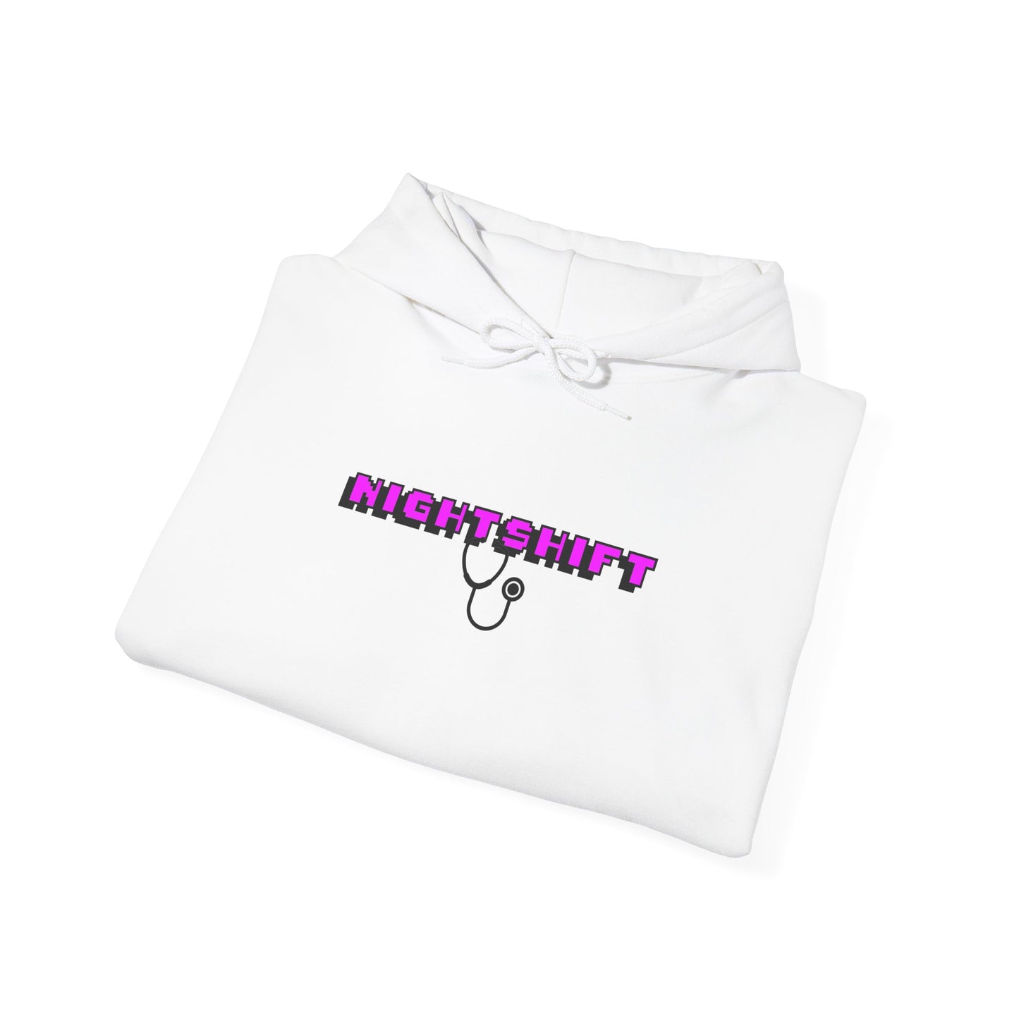 'Night Shift' Hoodie for Medical Professionals | Cozy Unisex Hoodie