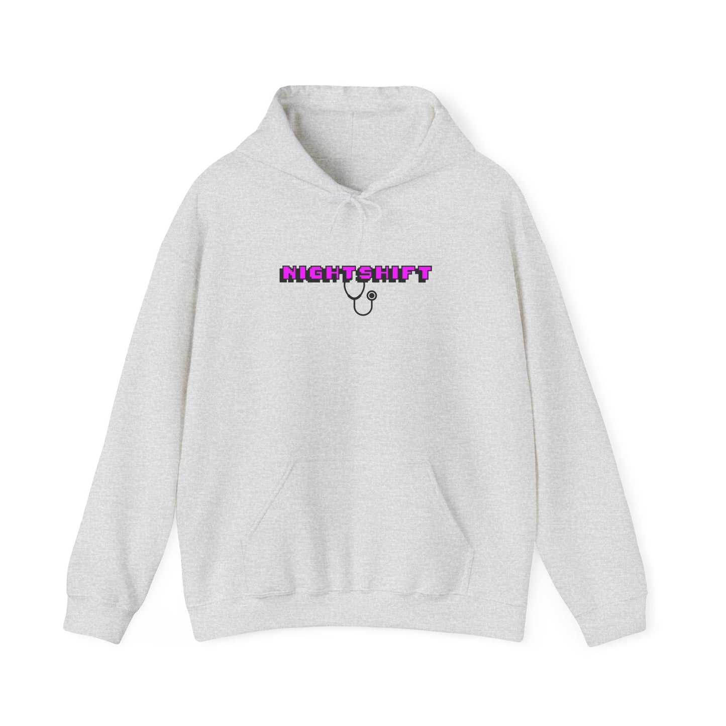 'Night Shift' Hoodie for Medical Professionals | Cozy Unisex Hoodie