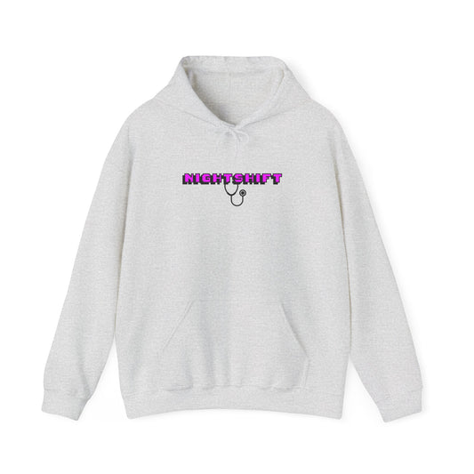 'Night Shift' Hoodie for Medical Professionals | Cozy Unisex Hoodie