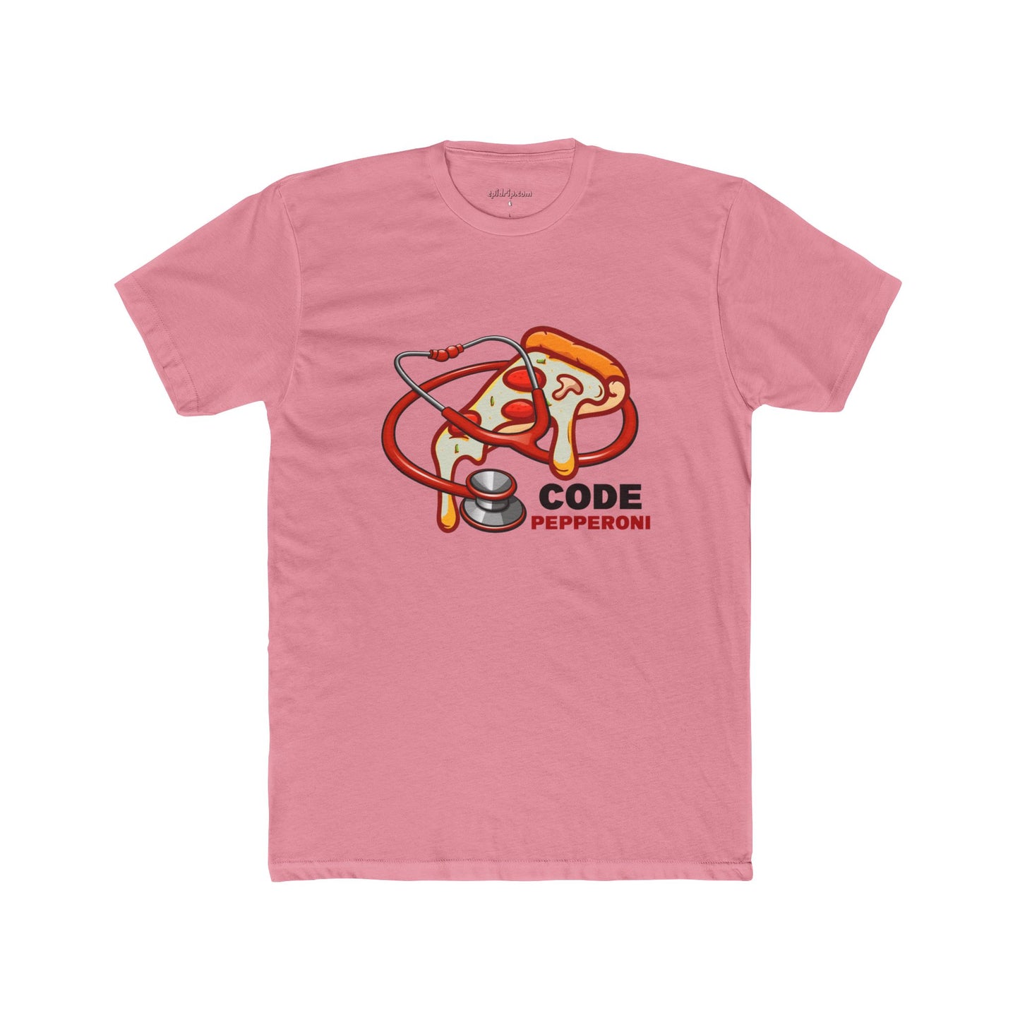 "Code Pepperoni" Unisex Cotton Crew Tee