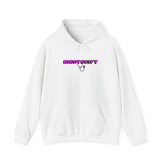 'Night Shift' Hoodie for Medical Professionals | Cozy Unisex Hoodie