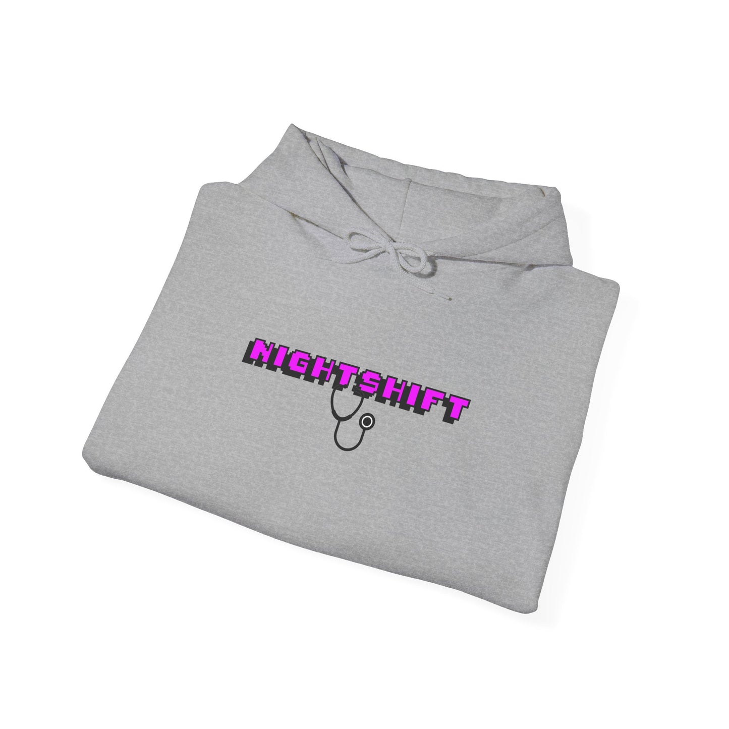 'Night Shift' Hoodie for Medical Professionals | Cozy Unisex Hoodie